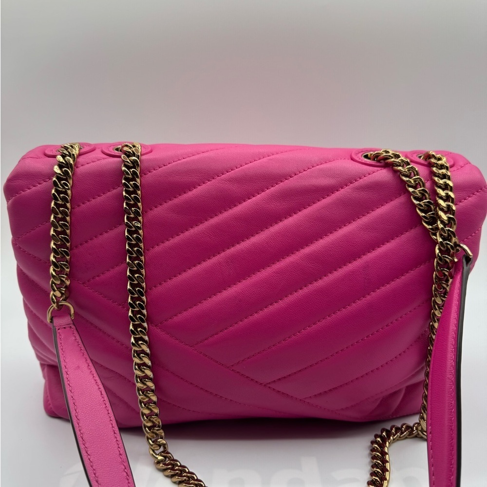 Tory Burch Pink Quilted Shoulder Bag | Good Condition - Picture 7 of 17